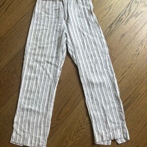 Brandy Melville White and Blue Casual Bottoms